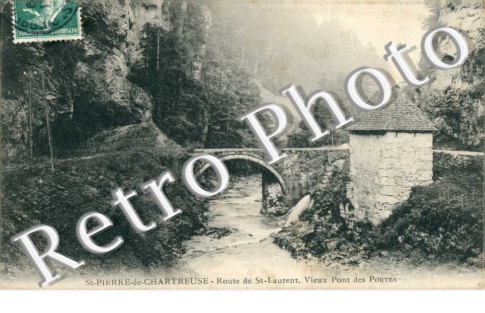 Route de Saint Laurent - Vieux Pont des Portes
