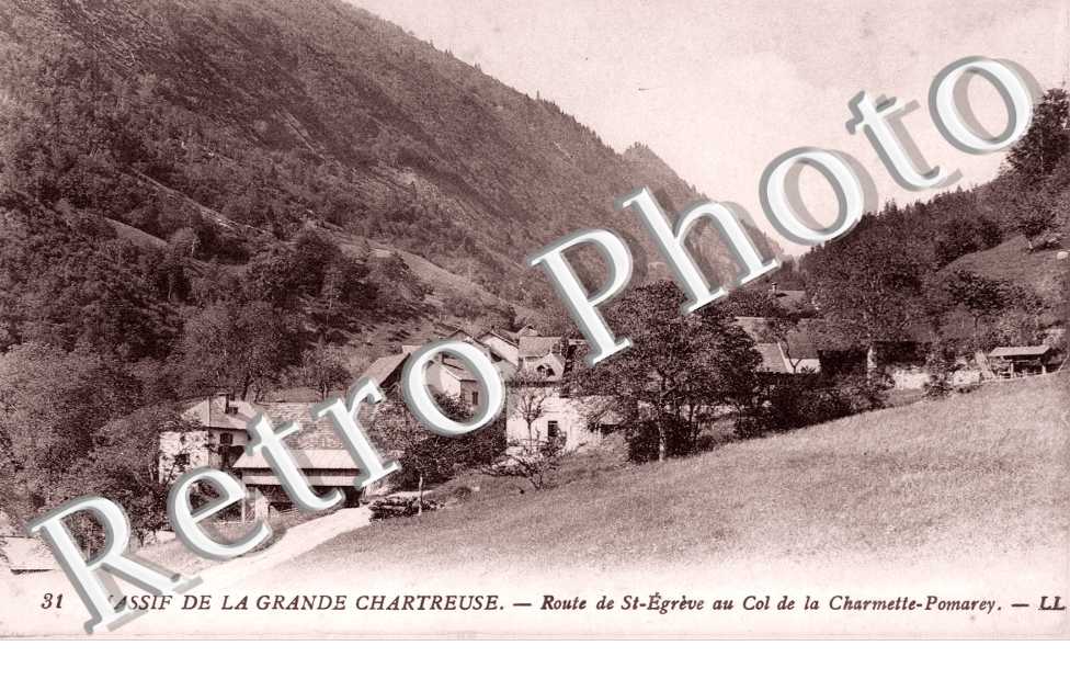 Route de Saint Egreve au Col de la Charmette Pomarey
