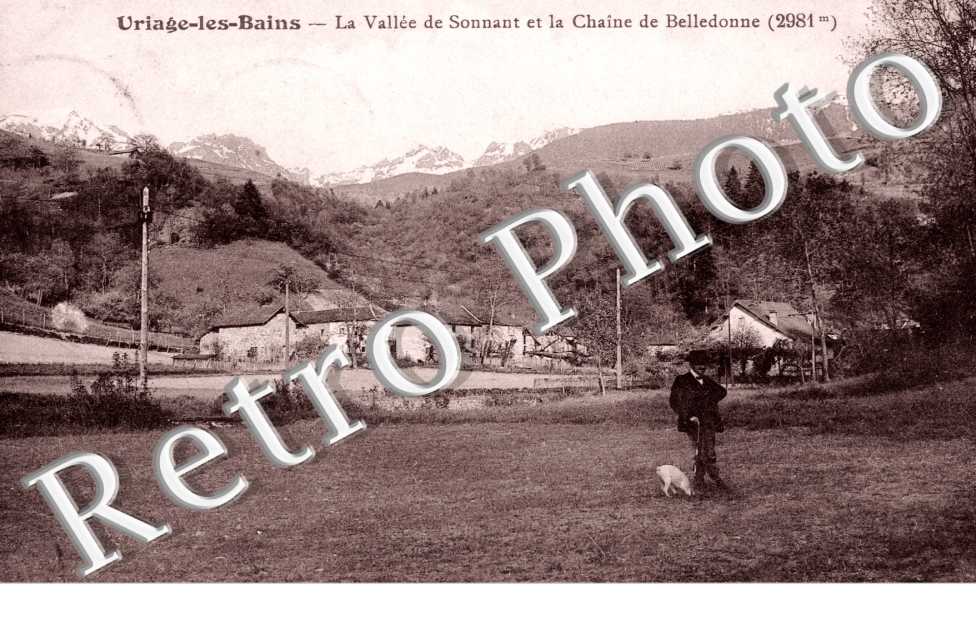 La Vallee de Sonnant et la Chaine de Belledonne