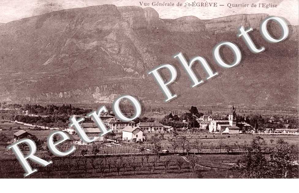 Vue generale et Quartier de l&#039;Eglise