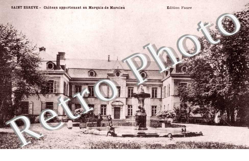 Chateau appartenant au Marquis de Marcieu