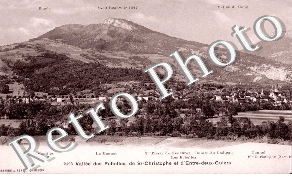 vue generale  Le Mouillet  Le Mennet St Pierre de Genebroz Les Echelles Saint Christophe