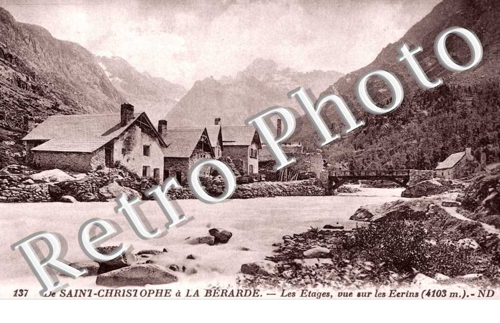 Les Etages - vue sur les Ecrins