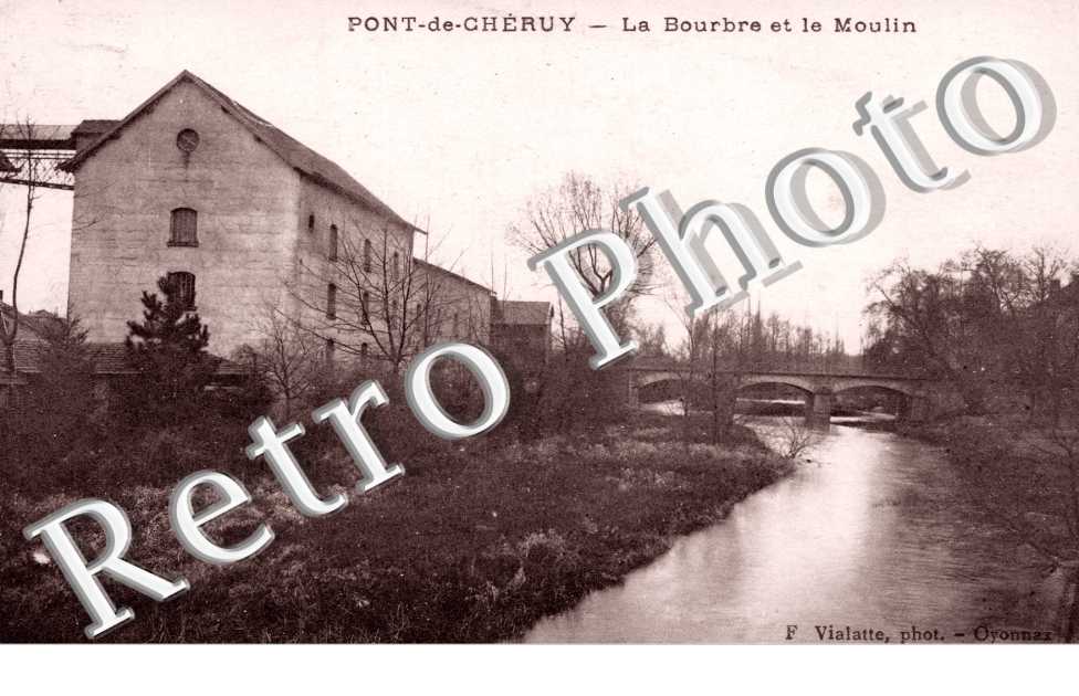 la Bourbre et le Moulin