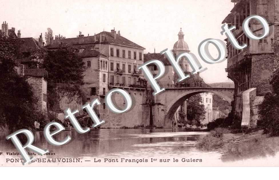 le Pont Francois Ier sur le Guiers