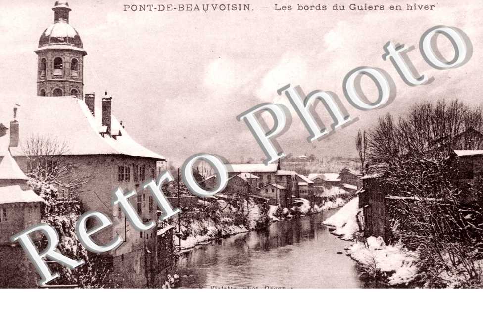 Bords du Guiers en hiver