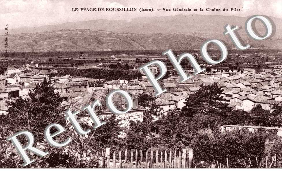 Vue Generale et la Chaine du Pilat