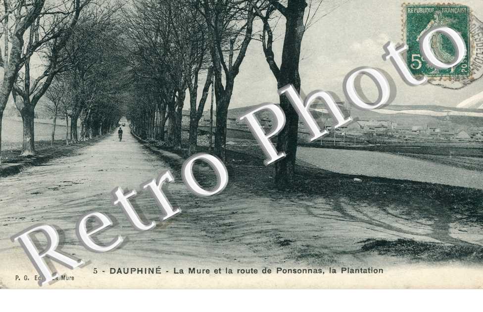 Route de Ponsonnas, la Plantation