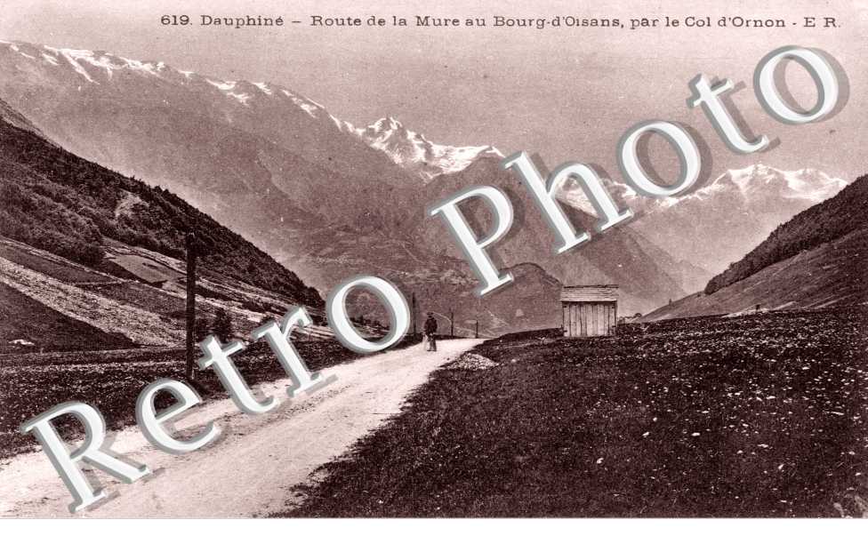 Route de la Mure au Bourg-d&#039;Oisans par le Col d&#039;Ornon, Le Dauphine