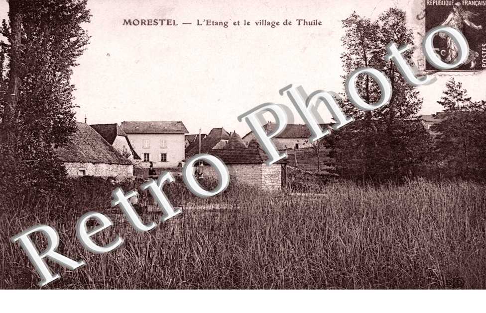 L&#039;Etang et le Village de Thuile