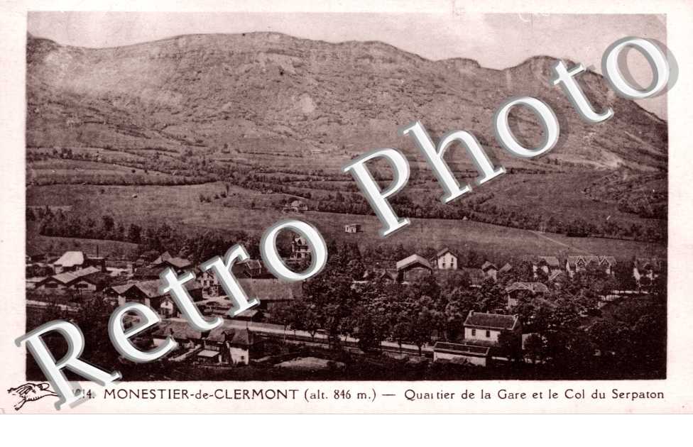 Quartier de la Gare et le Col du Serpaton