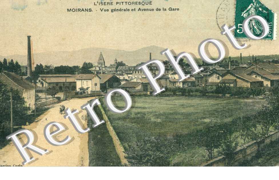 Vue generale et Avenue de la Gare