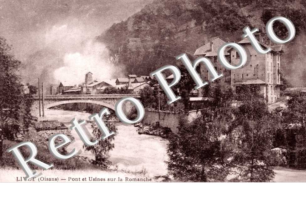 pont et usines sur la Romanche