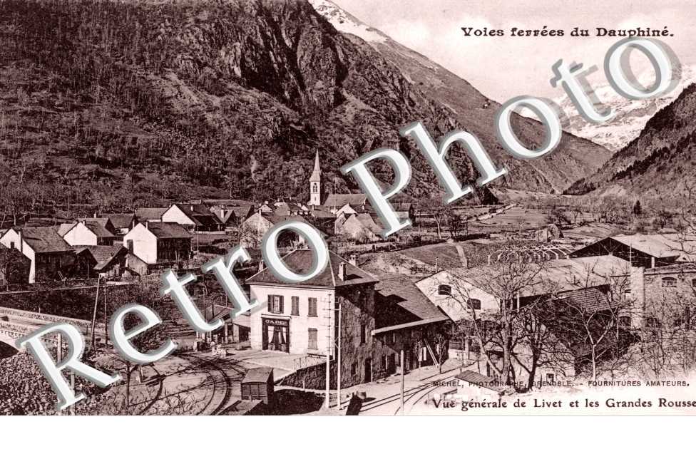 Vue generale et les Grandes Rousses