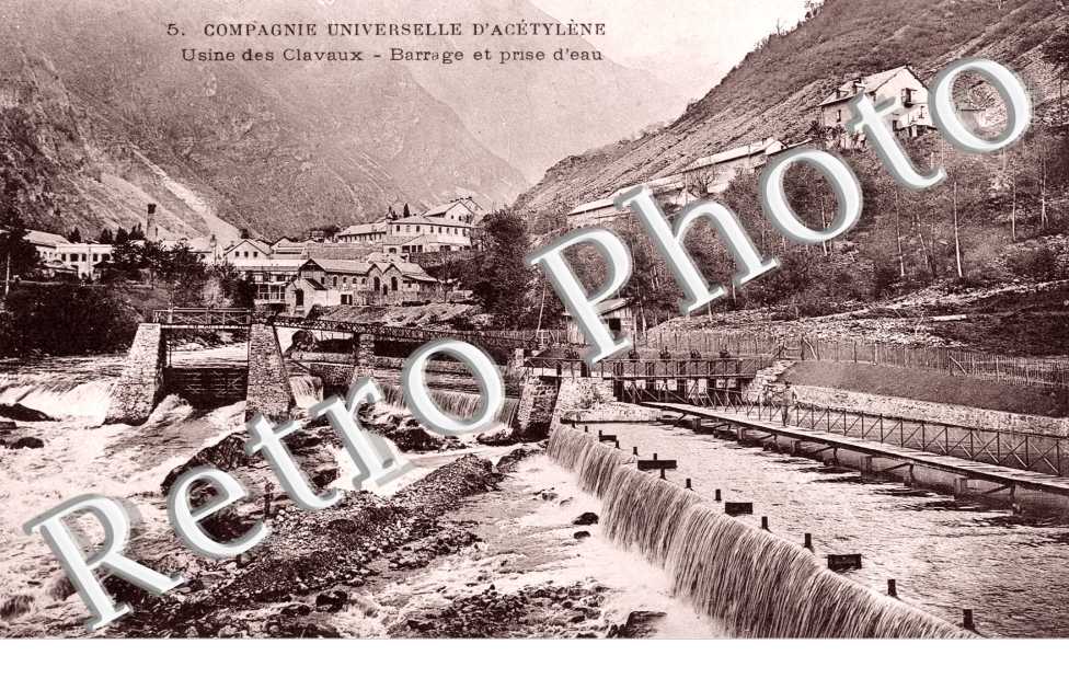 Usine des Clavaux et Barrage et prise d&#039;eau