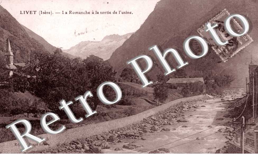 La Romanche a la Sortie de l&#039;Usine