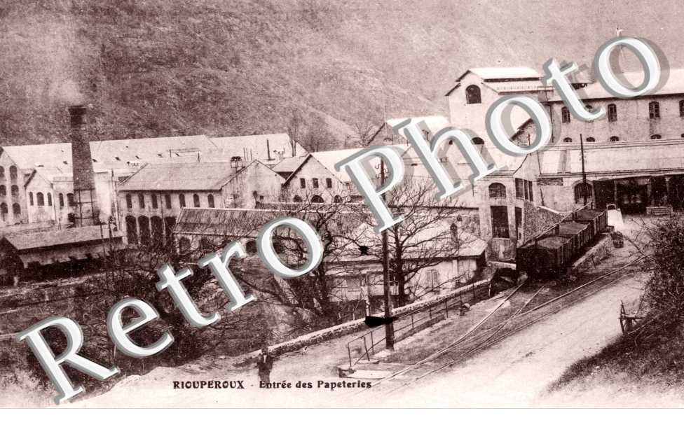 Riouperoux, Entree des Papeteries
