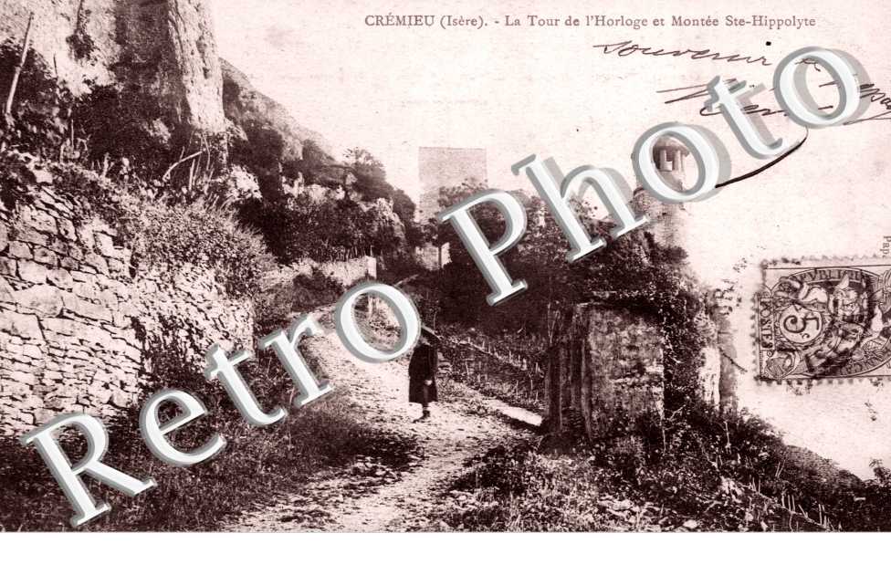 La Tour de l&#039;Horloge et Montee Sainte Hippolyte