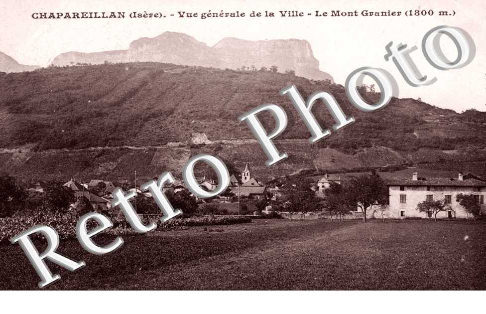 Vue generale et le Mont Granier