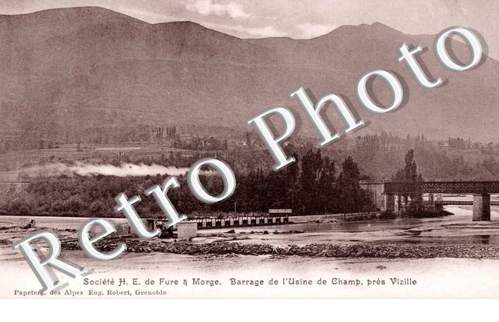 Societe H. E. de Fure et Morge, Barrage de l&#039;Usine de Champ
