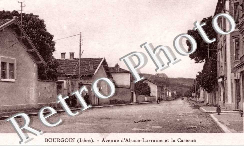 venue d&#039;Alsace Lorraine et la Caserne