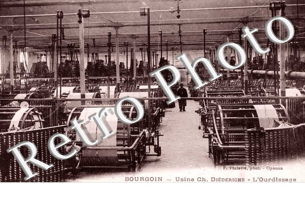 Usine Ch. Diederich, l&#039;Ourdissage