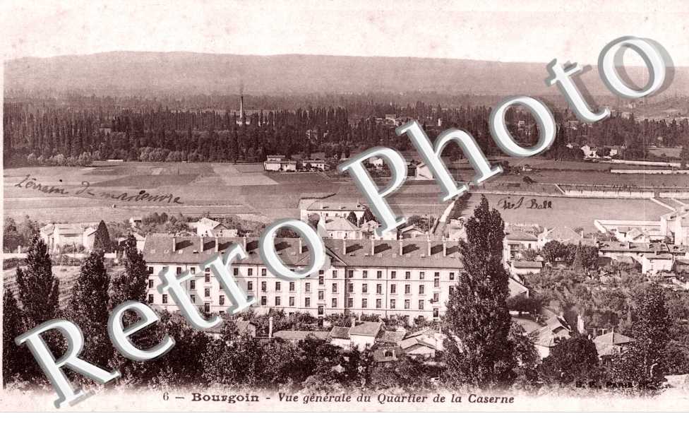 Vue generale du Quartier de la Caserne