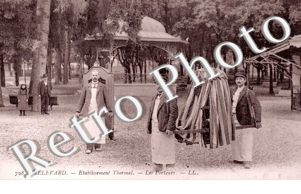 Etablissement Thermal, les Porteurs