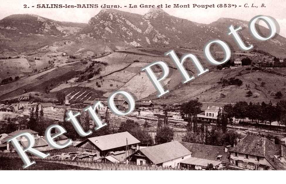 La Gare et le Mont Poupet