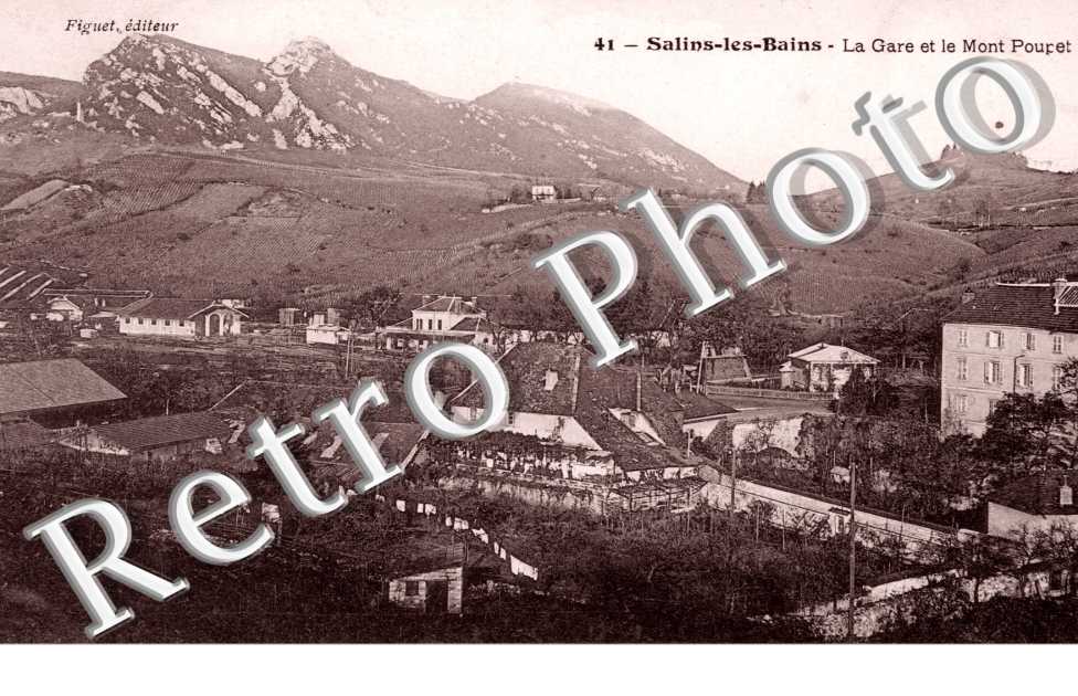 La Gare et le Mont Poupet