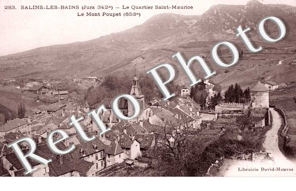 Le Quartier Saint Maurice, le Mont Poupet
