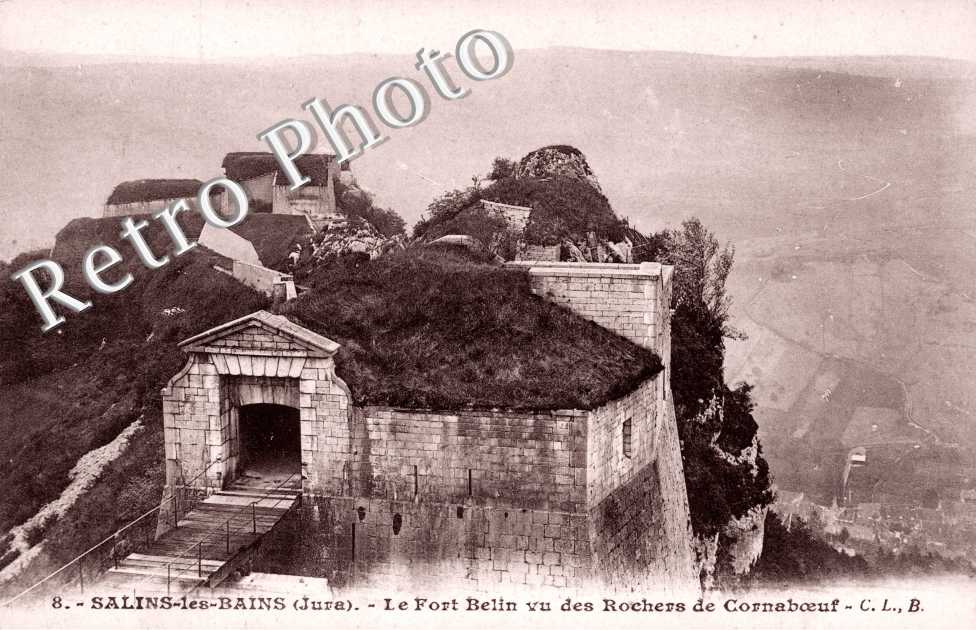 Le Fort Belin vu des Rochers de Cornaboeuf