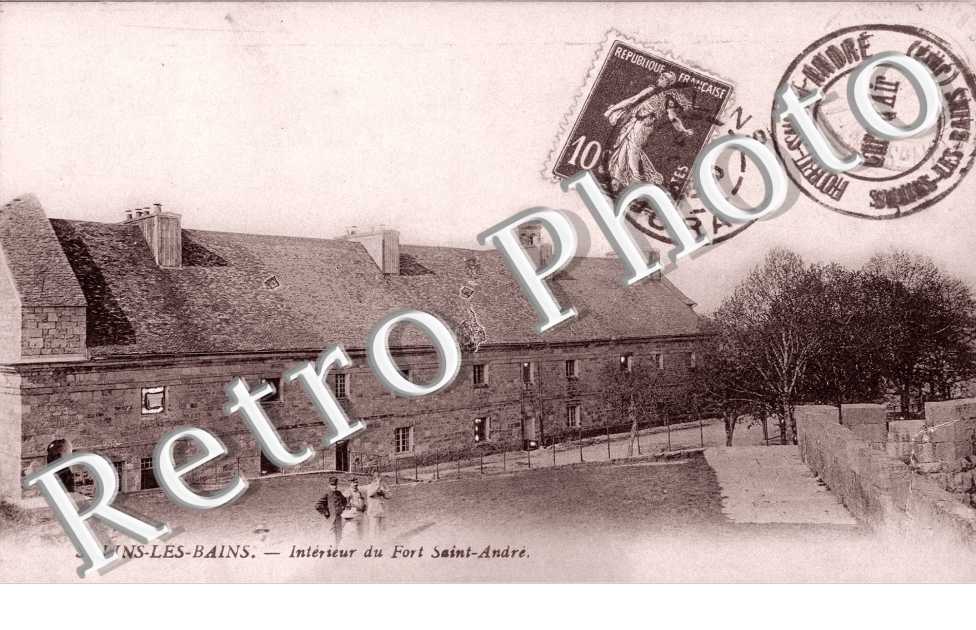 Interieur du Fort Saint Andre