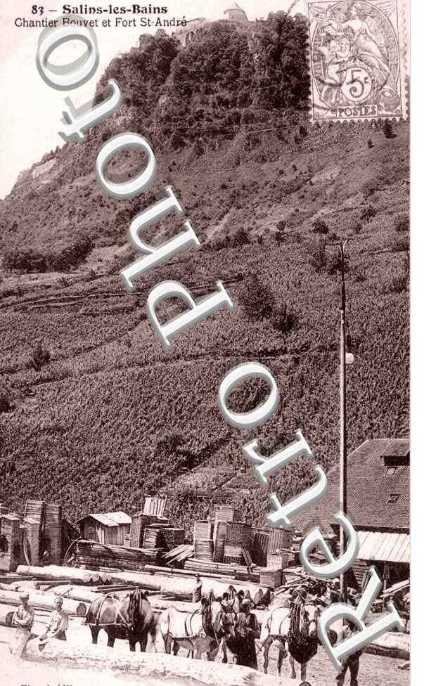chantier Bouvet et fort St Andre