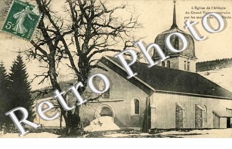 l'eglise de l'abbaye du grand vaux, construite par les moines au XIe siecle