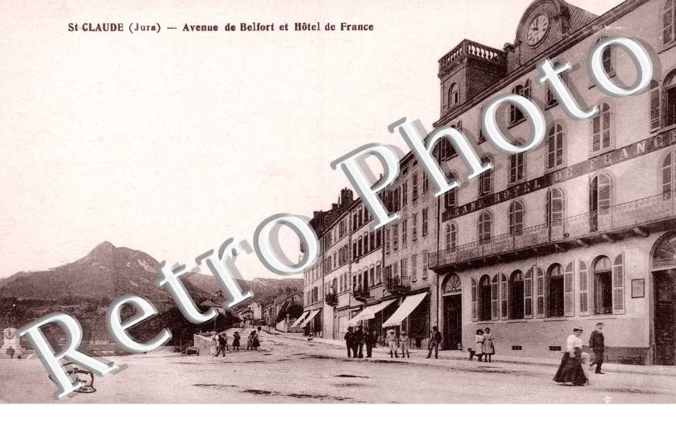 Avenue de Belfort et Hotel de France