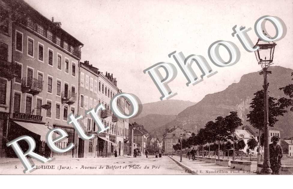 Avenue de Belfort et Promenade du Pre