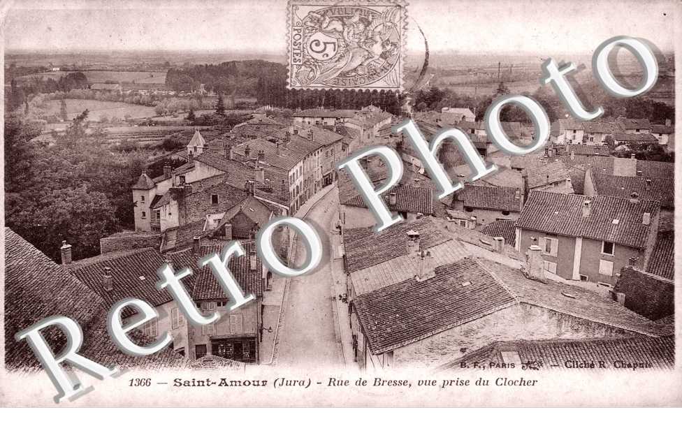 Rue de Bresse, Vue prise du Clocher