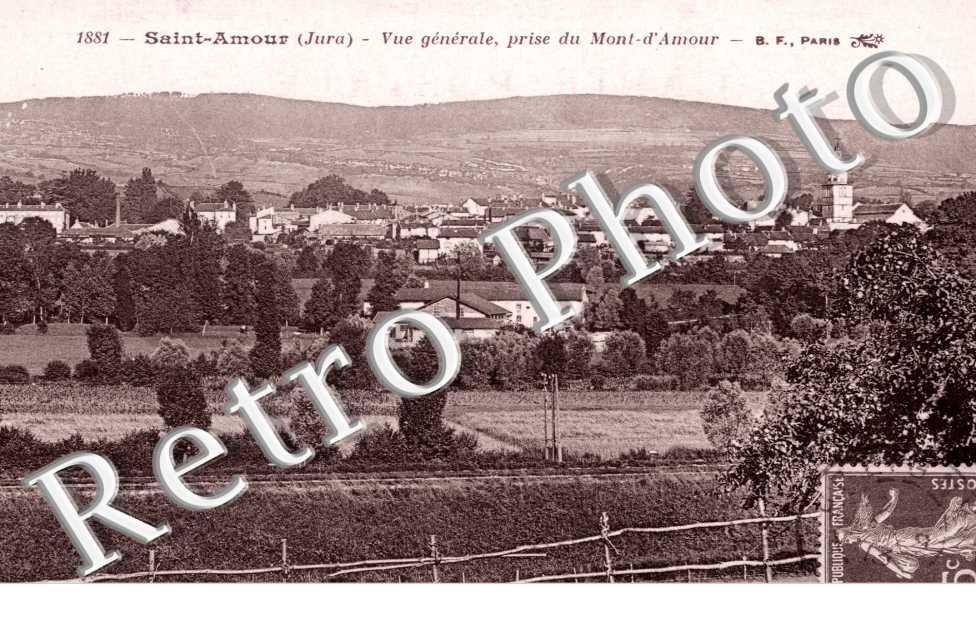 Vue Generale prise du Mont d&#039;Amour