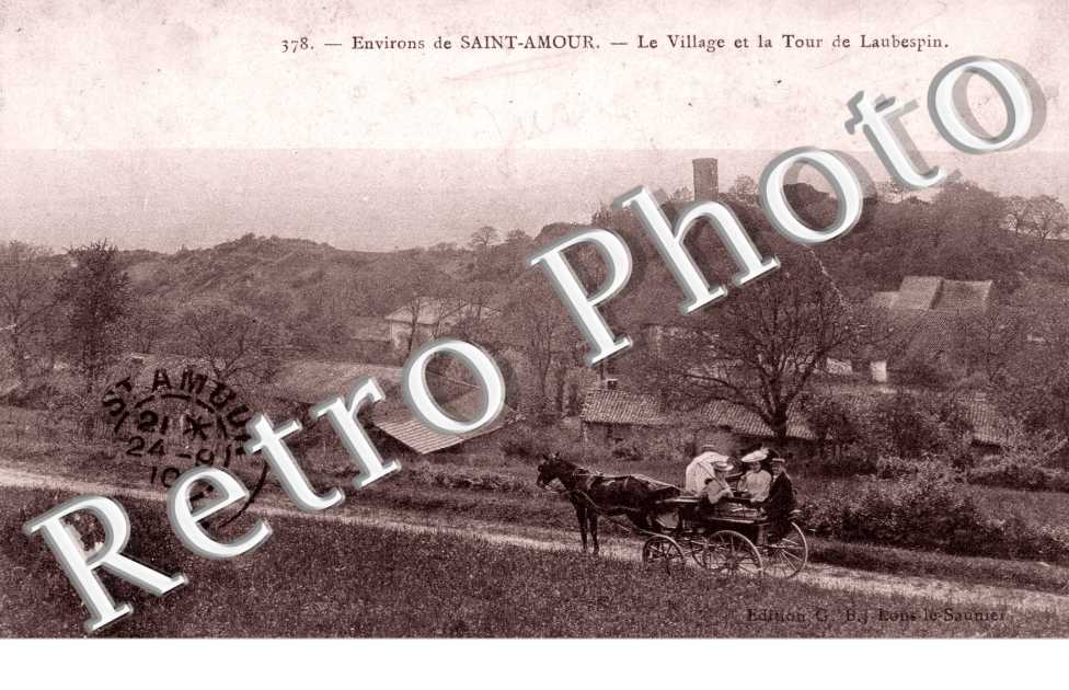 le Village et la Tour de Laubespin