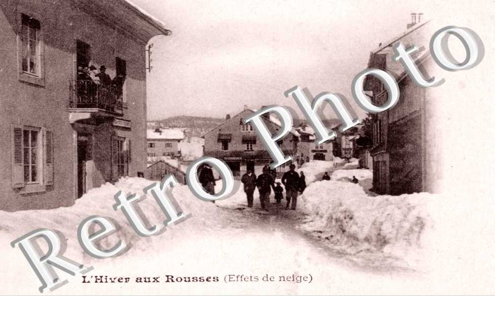 l&#039;hiver - effet de neige