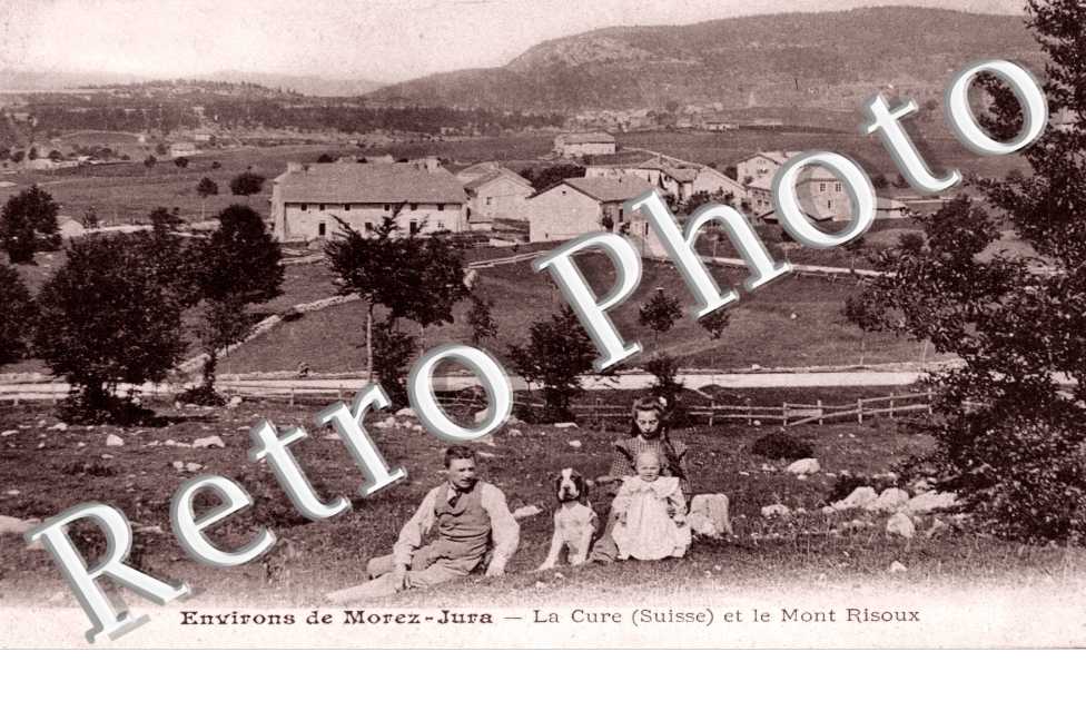 la Cure et le Mont Risoux