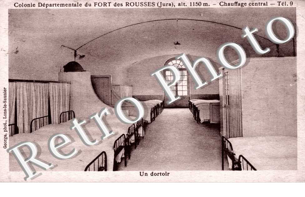 Colonie Departementale du Fort des Rousses - Un dortoir