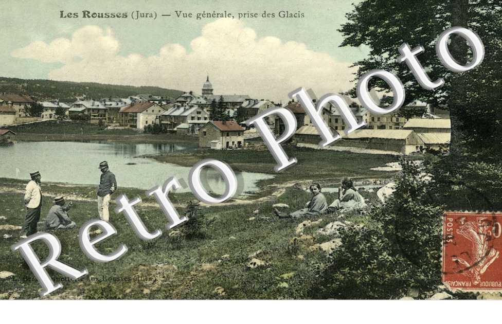 Vue générale prise des Glacis