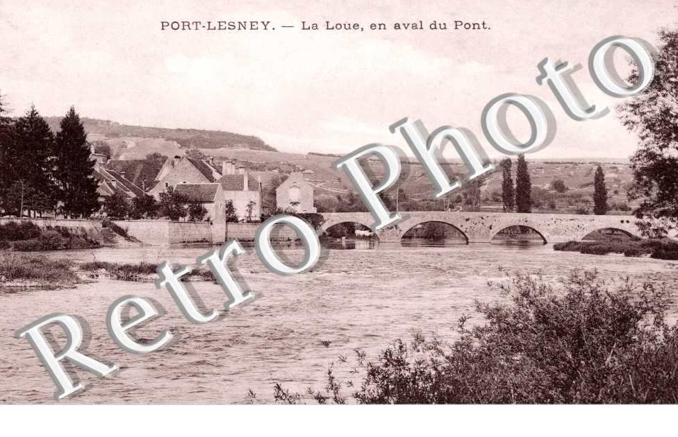 la Loue en aval du Pont