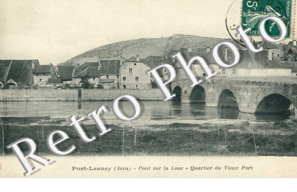 Pont sur la Loue et Quartier du Vieux Port