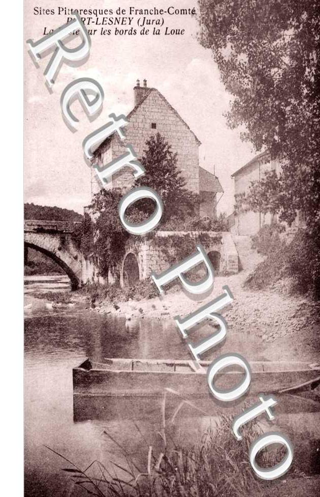 la Poste sur les bords de la Loue