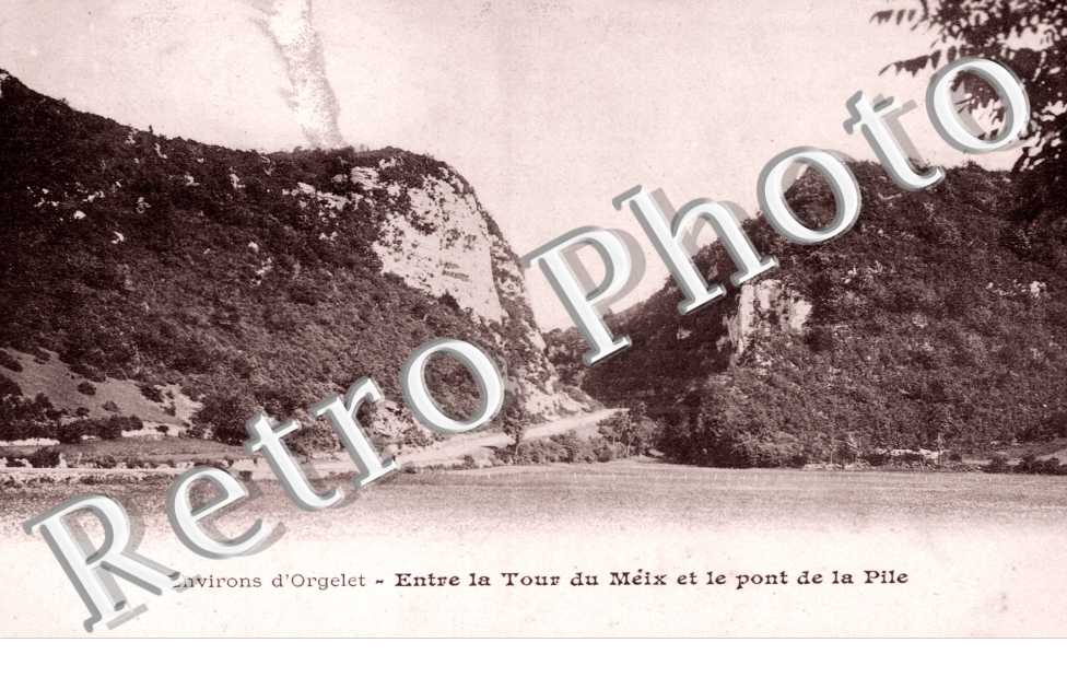 entre la Tour du Meix et le Pont de Pile