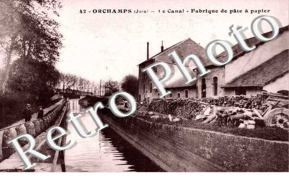le Canal, Fabrique de Pate a Papier