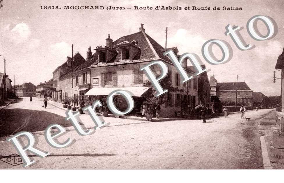 route d&#039;arbois et route de salins